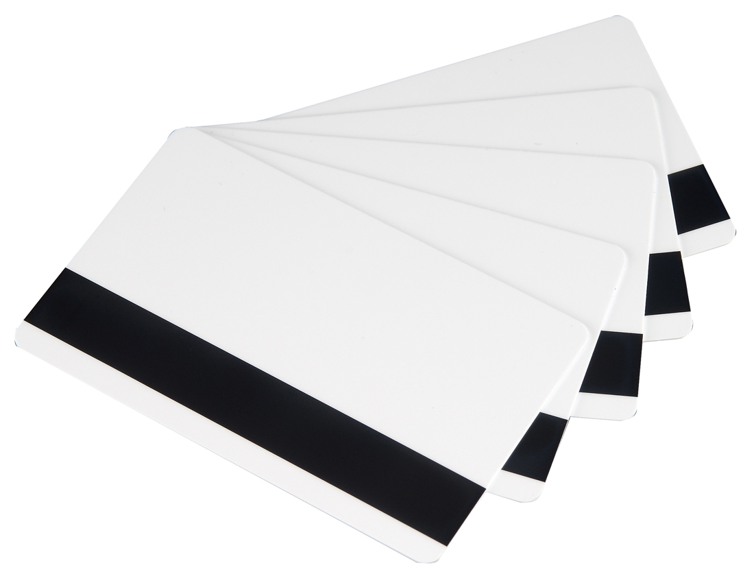 Evolis Plastikkarten weiß 30mil HICO-C4003
