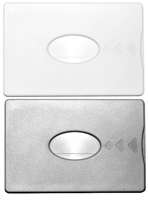 Kartenhülle RFID-Schutz weiß