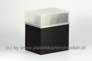 Kartenbox für 100 Karten schwarz