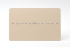 Plastikkarten hellgelb 0,76mm